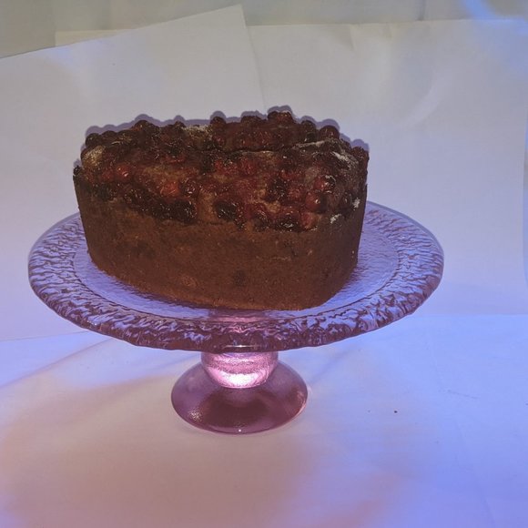 Fire and Light glass cake stand - Picture 3 of 3